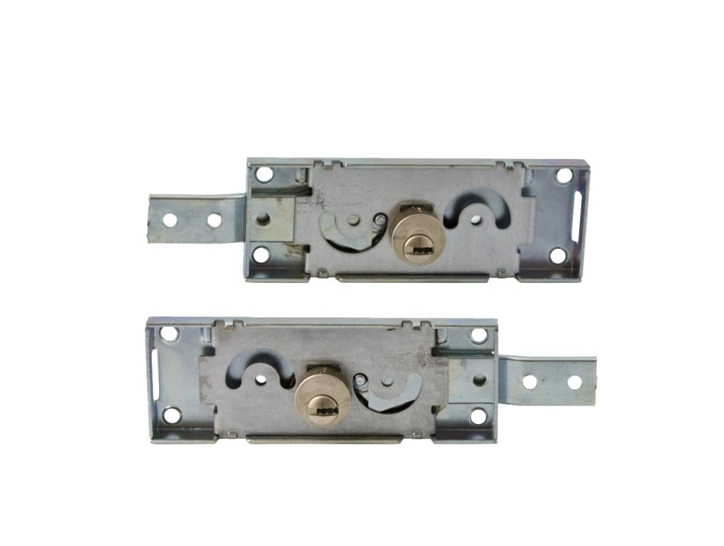 COPPIA SERRATURA SERRANDA CHIAVE PUNZONATA PREFER (destra+sinistra) (S711) - PREFER