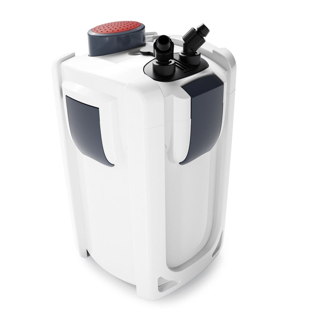 HW-703A Filtro esterno per acquari fino a 600 litri, con pompa 1.400 l/h a 30W, filtro a 3 stadi con mezzi e spugne filtranti inclusi