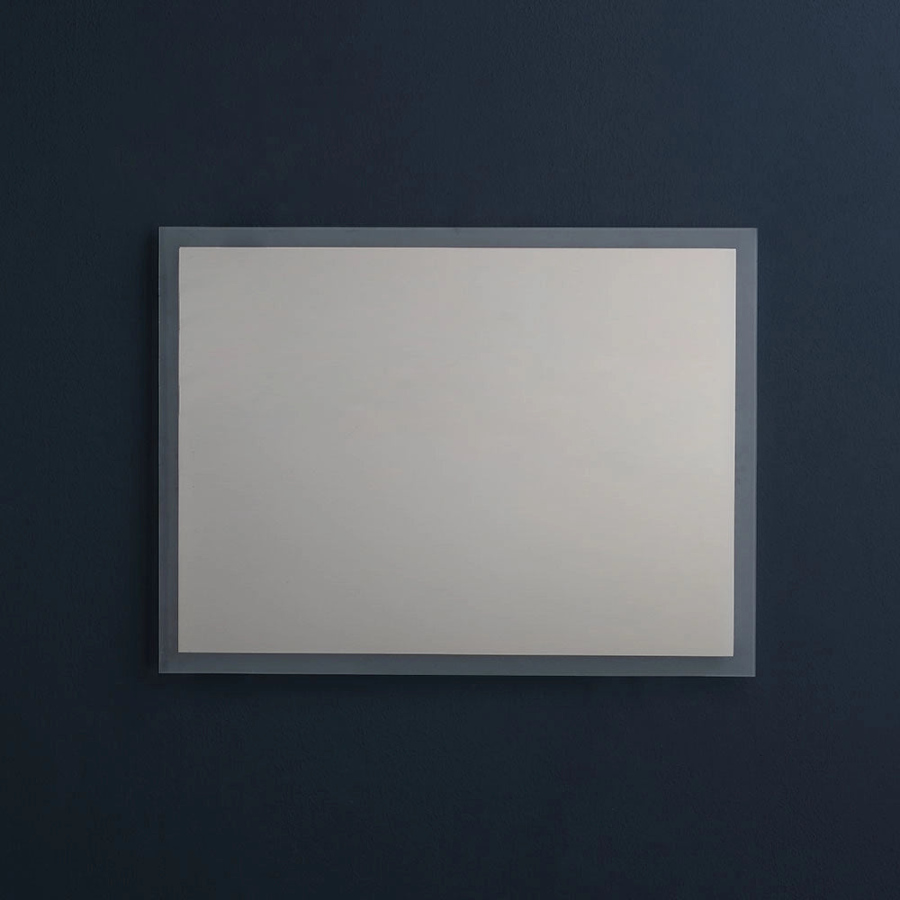 Specchio retroilluminato 80x60 cm reversibile