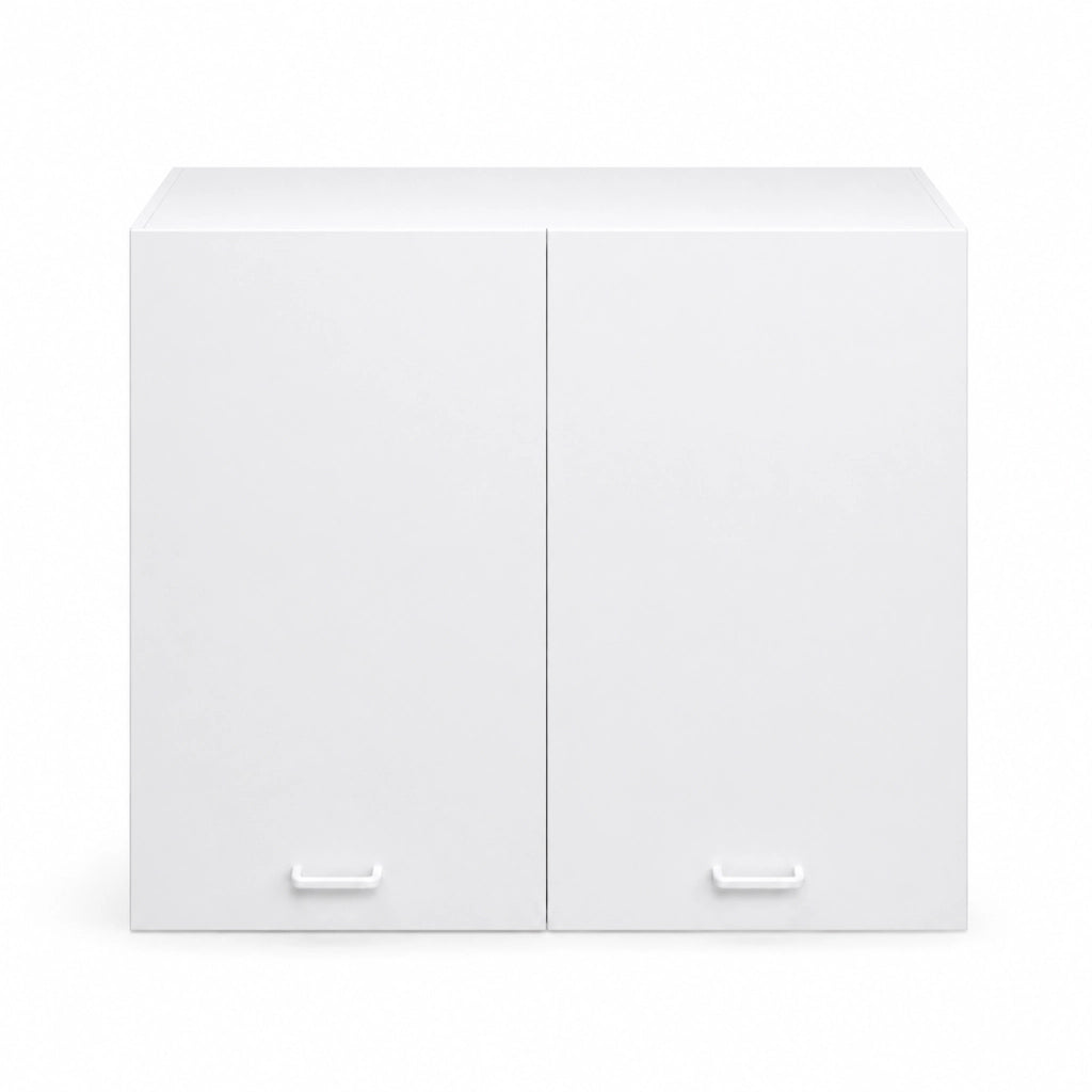 Pensile Bianco M10 Mobiletto Cucina Legno 80x34x55 cm
