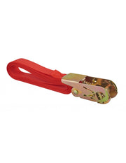 Cinghia di serraggio 3 m con cricchetto, rossa, 25 mm – THIRARD