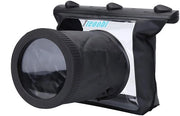 Tas per Fotocamera - Impermeabile - Protezione fino a 20 m - Materiale PVC/PMMA/PC/ABS - Translucido/Nero