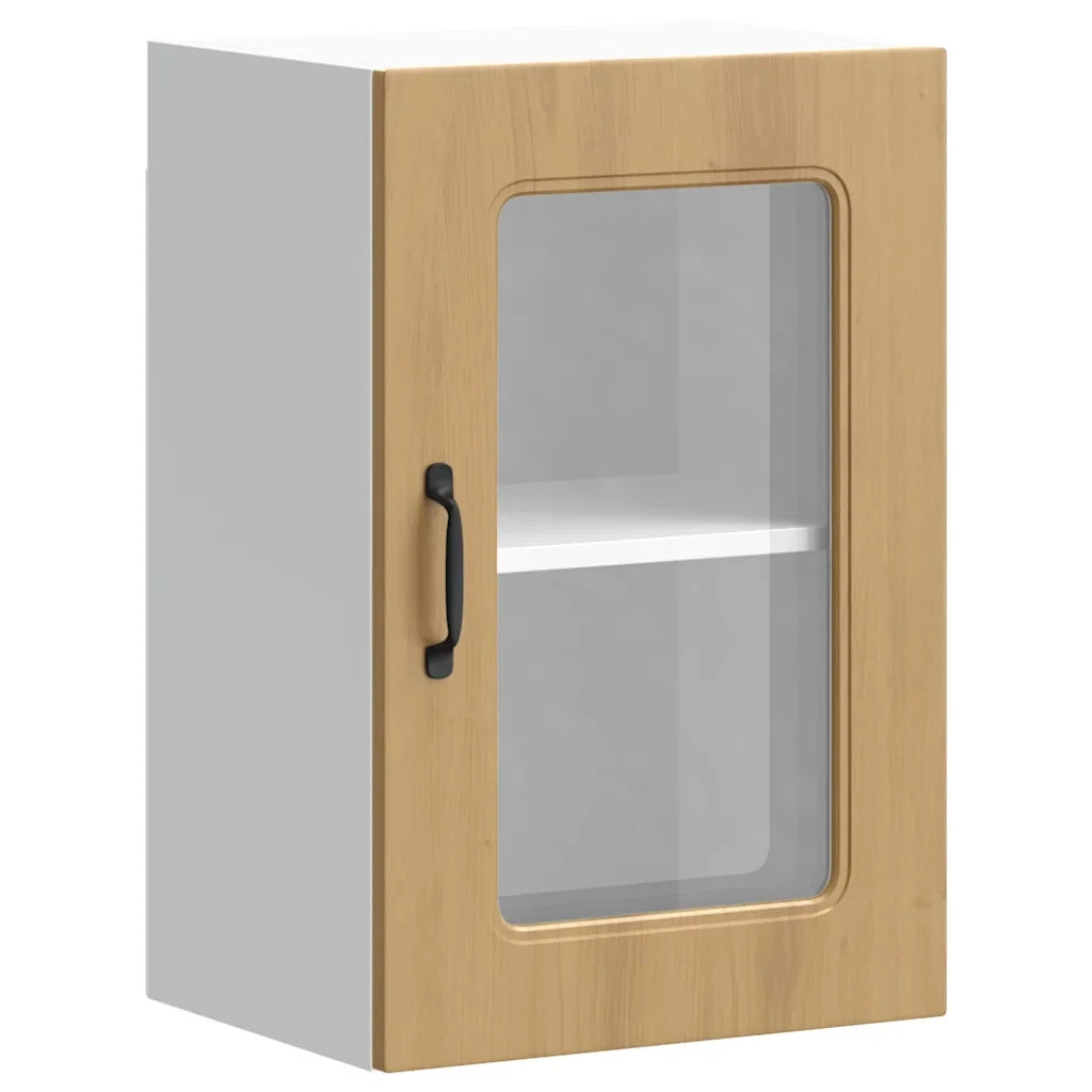 Pensile da cucina ottimizzato pratico contenitore 40 x 31 x 60 cm finitura rovere ingegnerizzato realizzato artigianalmente 02_0049959