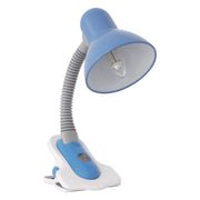 Lampada da scrivania con clip Kanlux SUZI 7152 blu