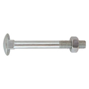 Bullone zincato testa tonda 10 x 40
