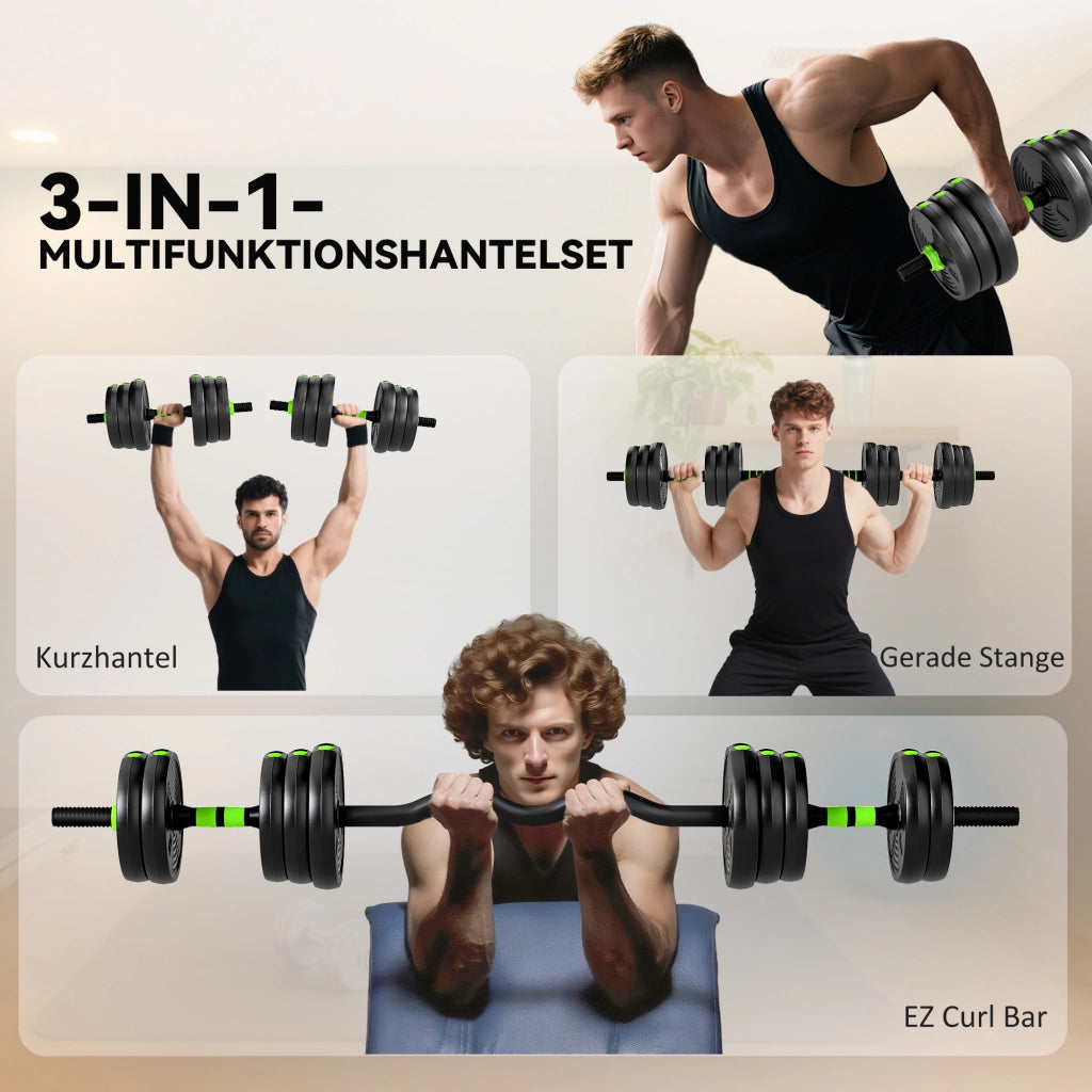 Set di manubri regolabili 20 kg ¨C Minimal ¨C 20 kg