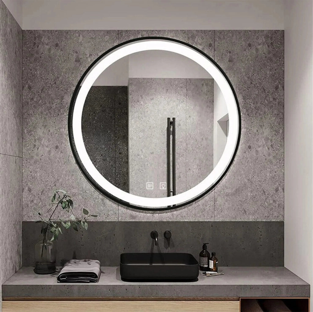 Specchio Led 60cm Mmj Black