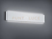 THAMES II APPLIQUE DA ESTERNO LED 16W 1600lm, 3000K BI-EMISSIONE FUSIONE ALLUMINIO BIANCO OPACO IP54 L. 46,5CM