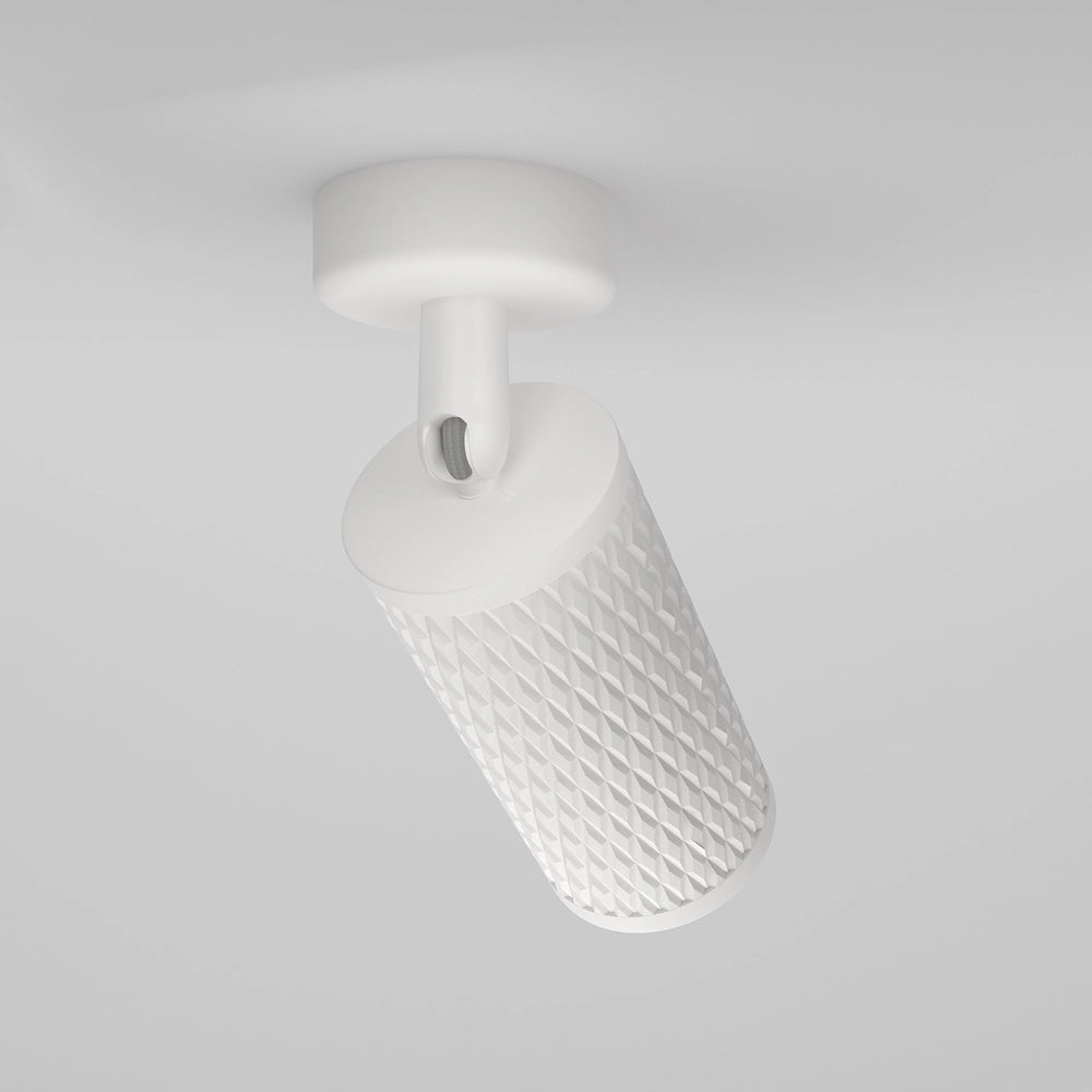 Maytoni Focus Design Plafoniera 1 luce bianca GU10 alluminio