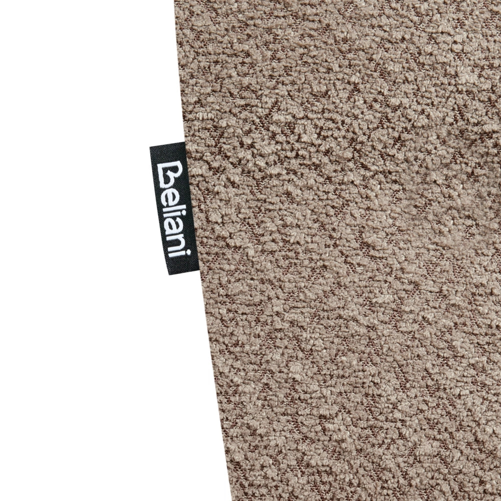 Sedia Marrone Boucle con braccioli per bambini Design moderno