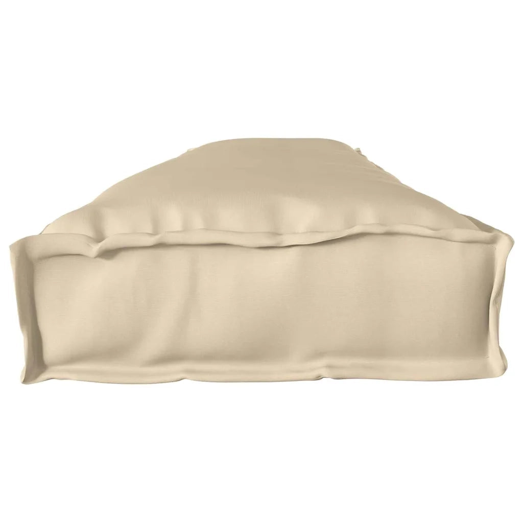 Cuscino per pallet Beige 200 x 40 x 8 cm Tessuto Oxford 42001681
