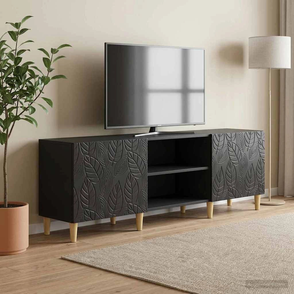 Mobile TV 150 x 31 x 50 cm Nero Legno ingegnerizzato 895146