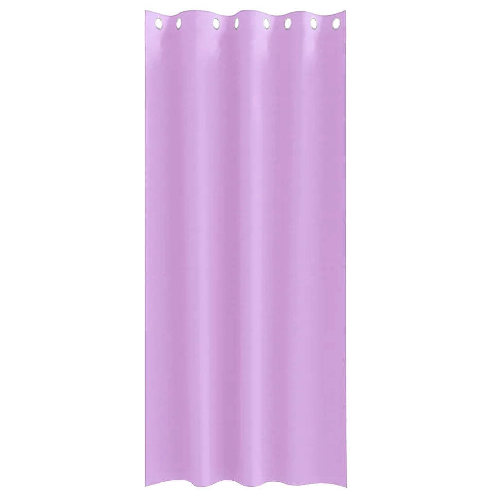 vidaXL Tende con tende 2 pcs Viola Poliestere