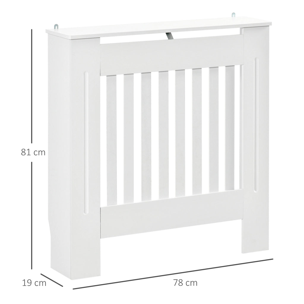 Mobile TV per termosifone ¨C Minimal ¨C 78x19x81 cm bianco