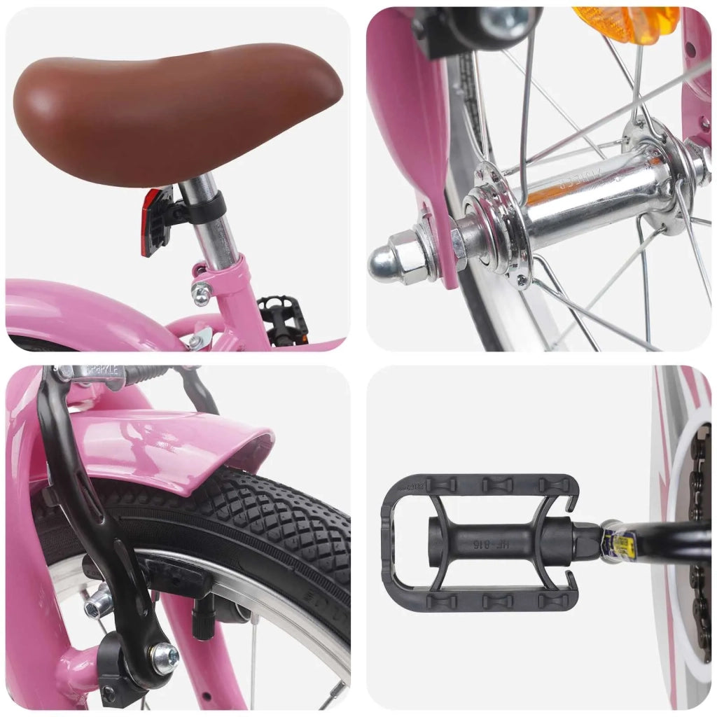 Bicicletta per Bambini | Bici per bambini 16 Pollici per bambini di 4-6 anni