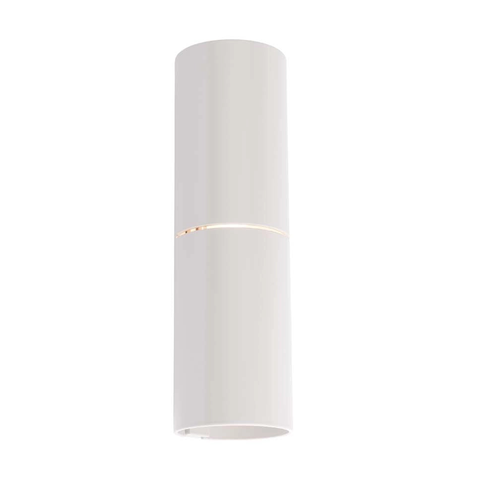 Applique da parete rotonda bianca NEMURO Shilo G9 7W