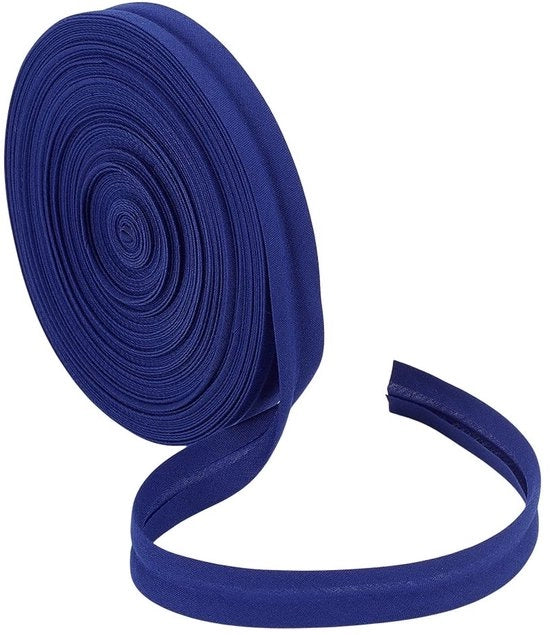Biaisband unico 20 metri - Polyester e cotone - 15 mm di larghezza - Nastro adesivo per cuciture di abbigliamento - Decorativo e duraturo - Biaisband decorativo