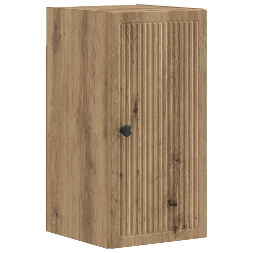 Set di Mobili da Bagno da 4 Pezzi EDE Rovere Artigianale 3417908