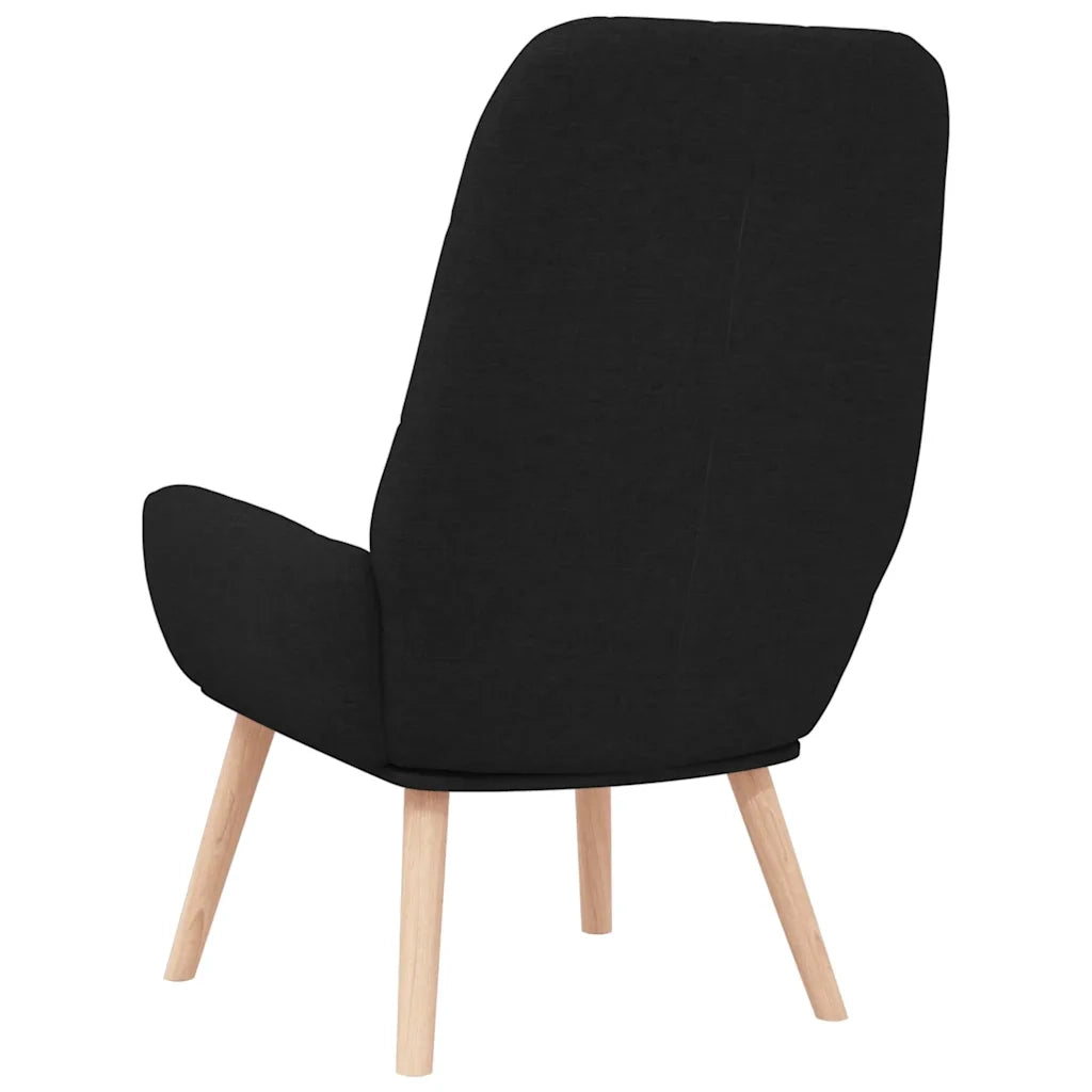 Sedia Relax Nera in Tessuto 4102647
