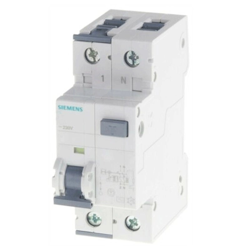 Siemens differenziale magnetotermico 20A 1P+N 30MA 4,5KA 5SU13531KK20