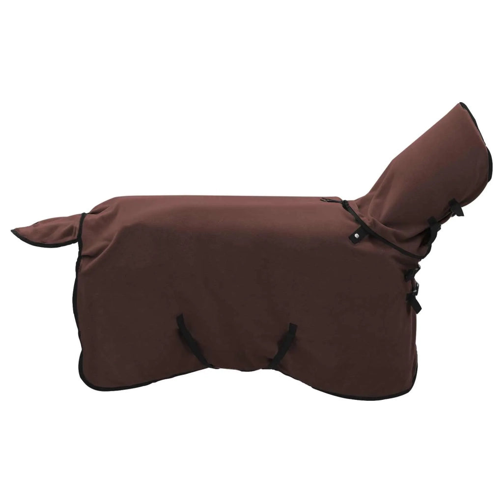 Coperta per Cavalli Marrone Scuro Completo 85 cm Poliestere 42013268