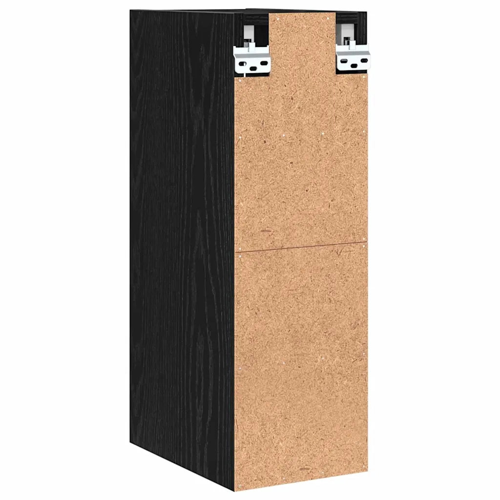 Armadio pensile Rovere nero 20 x 29,5 x 60 cm Legno multistrato 876646
