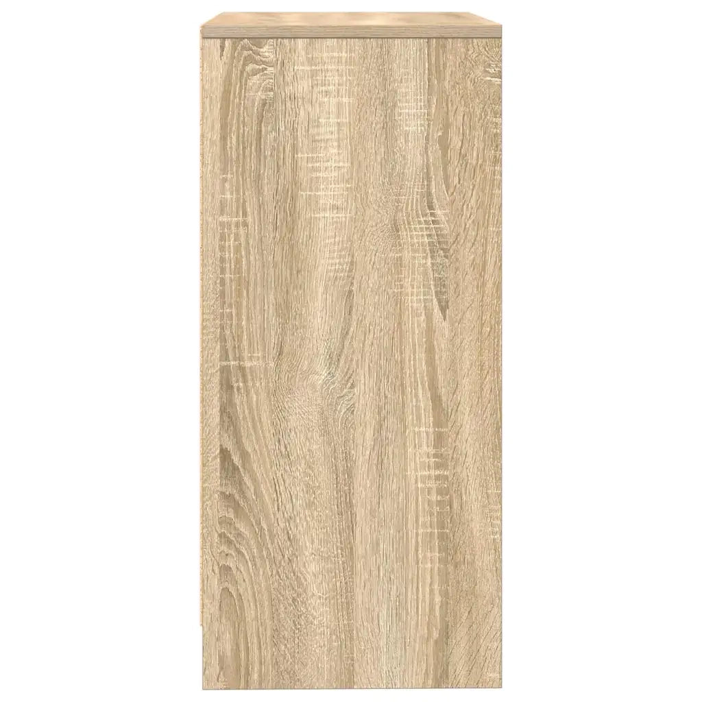 Credenza Rovere Sonoma 57x34x76 cm in Legno Multistrato 861618