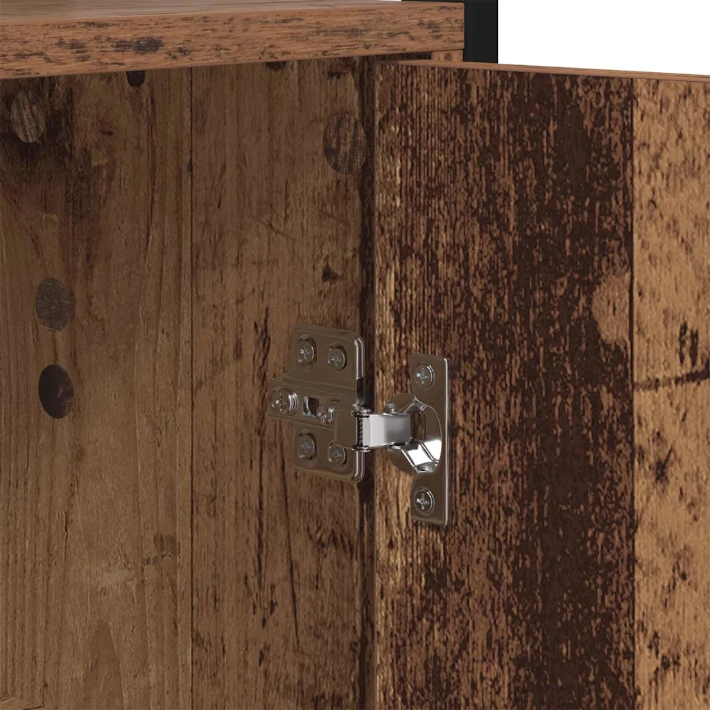 Armadio per Libri Legno vecchio 60 x 24 x 161 cm 883860