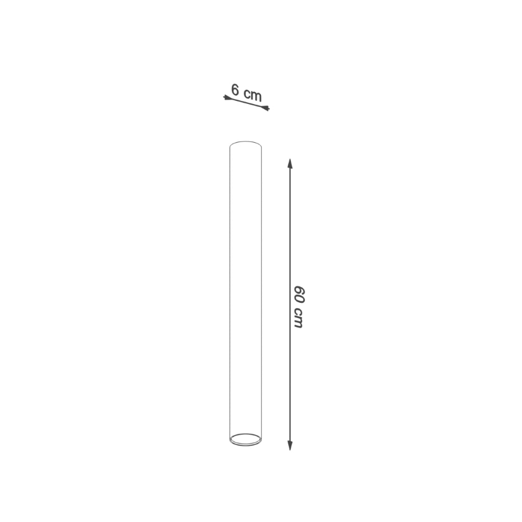 Lampada a soffitto LAGOS 60 bianco