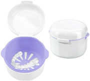 Scatola di conservazione per apparecchi dentali - Ossigenatore portatile - Silicone - Progetto compattibile - Bocca rimovibile - Ottimale igiene orale