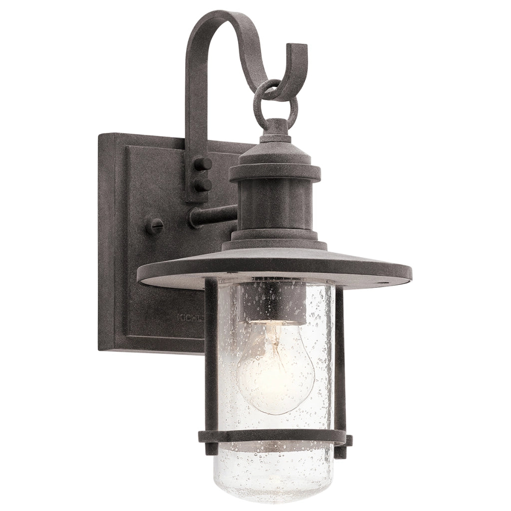 Applique esterna Riverwood zinco anticato E27 60W Kichler