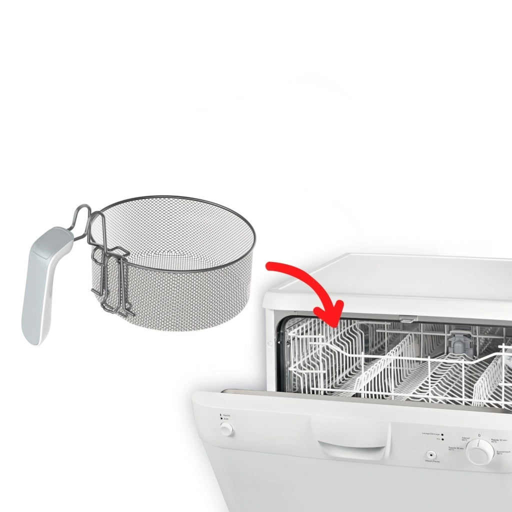 Moulinex AF203110 FryUno Friggitrice ad olio 1 Kg 1,8 L 1600 W termostato regolabile 150-190°C 4 persone colore Bianco
