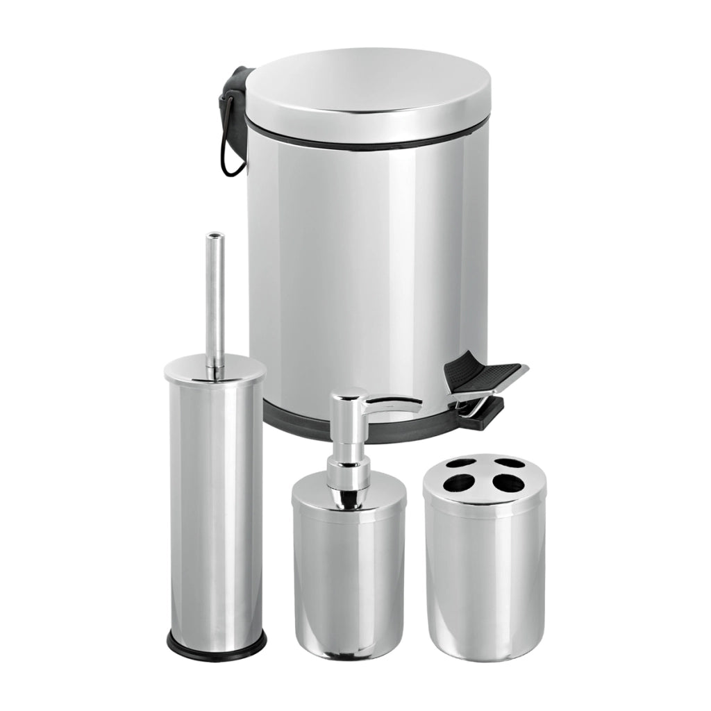 SET BAGNO 4 PEZZI FIORDALISO- Cromo- DH- pezzi 1