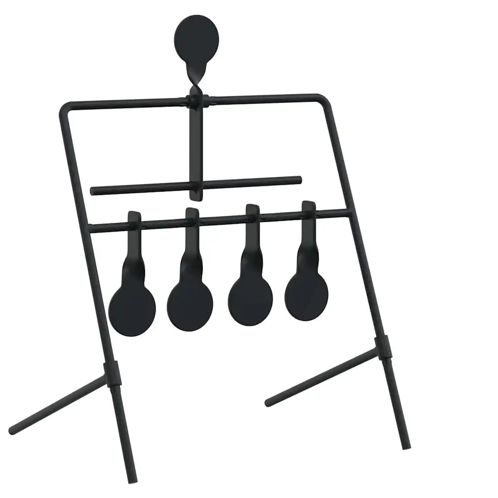Bersaglio che si ripristina Nero 40 x 34 x 53 cm Acciaio CFW6291244
