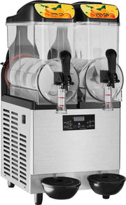 Macchina per Slush - Macchina per Smoothie - 24L - 500W - RVS - Incluso Accessori