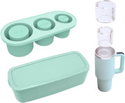 Accessori per gelato - Stanley Cup - 3 contenitori - con coperchio - 120 ml - silicone