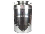 FUSTO INOX PER OLIO GRAFFATO LT.50    BELVIVERE