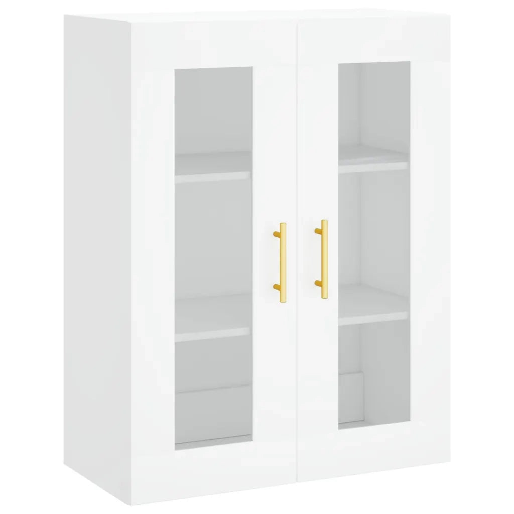 Mobile a Parete Bianco 69,5x34x90 cm 828468