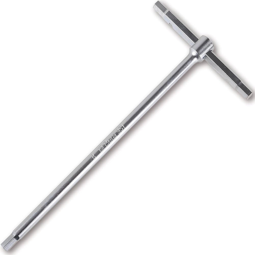 CHIAVE A 'T' CON MASCHIO ESAGONALE ART. 951 BETA 8 mm - BETA