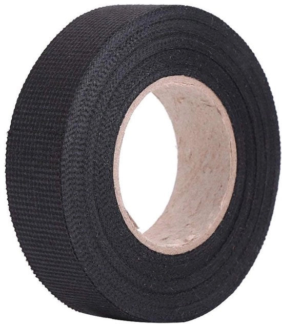 Tessutatape autoadesiva - Isolantietape per albero di cavi - Materiale duraturo - 19 mm x 15 m - Tessutatape elettrica - Ideale per avvolgere cavi...