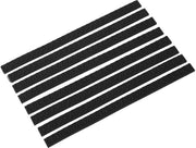 Pneumatici per bagagge acqua-resistenti - 8x coperture in silicone - assorbenti rumore - coperture per ruote dei bagagli - resistenti al logorio - texture di pneumatici spessi - protezione per ruote dei bagagli