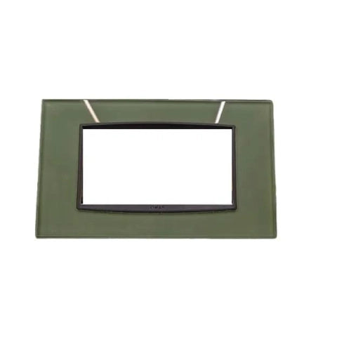 VIMAR EIKON - PLACCA CLASSIC 4M VERDE ICE