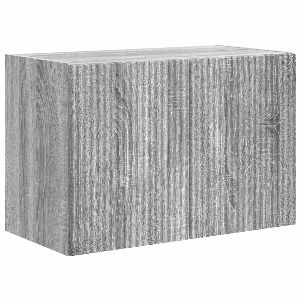 Mobile TV da parete Grigio Sonoma 59,5 x 31 x 40 cm 892341