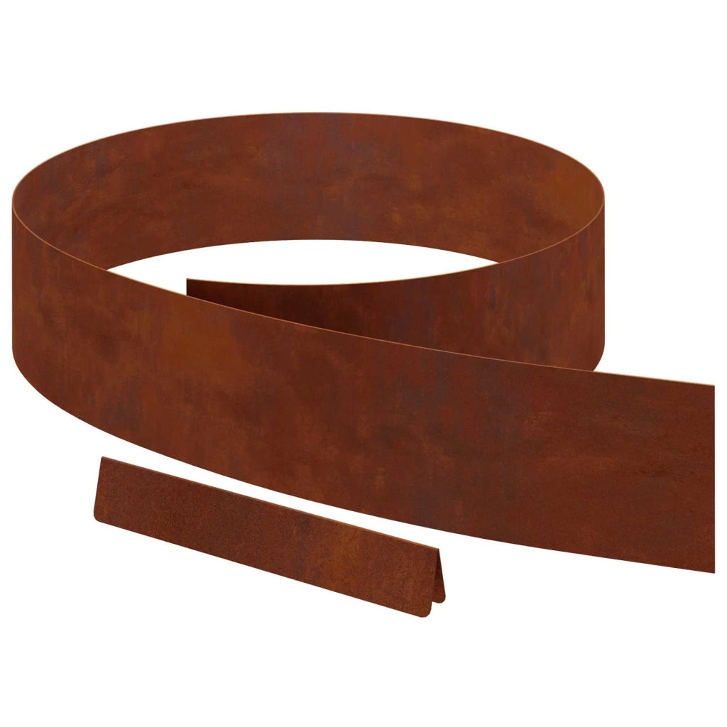 Bordura per Prato Ruggine 450 x 0.05 x 15 cm 868026