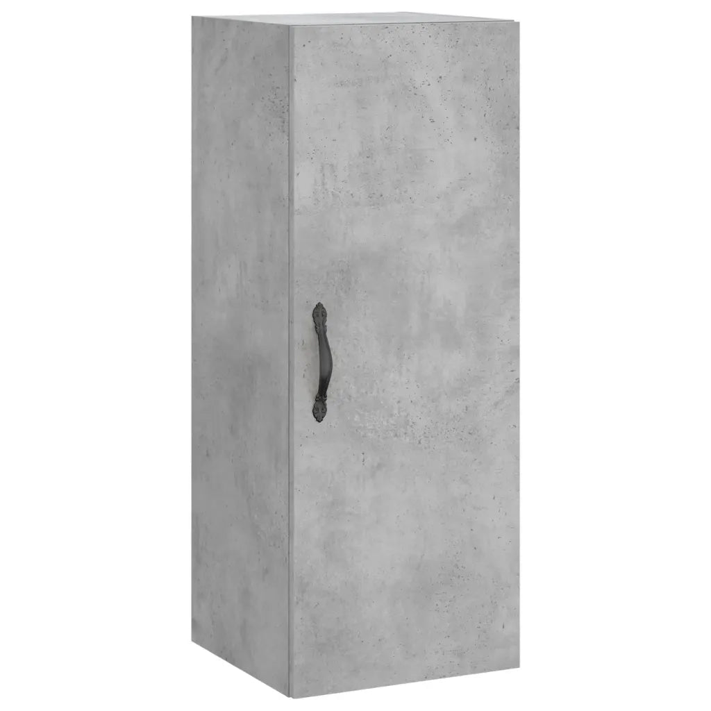 Credenza Grigio Cemento 34,5x34x180 cm in Legno Multistrato 3198949