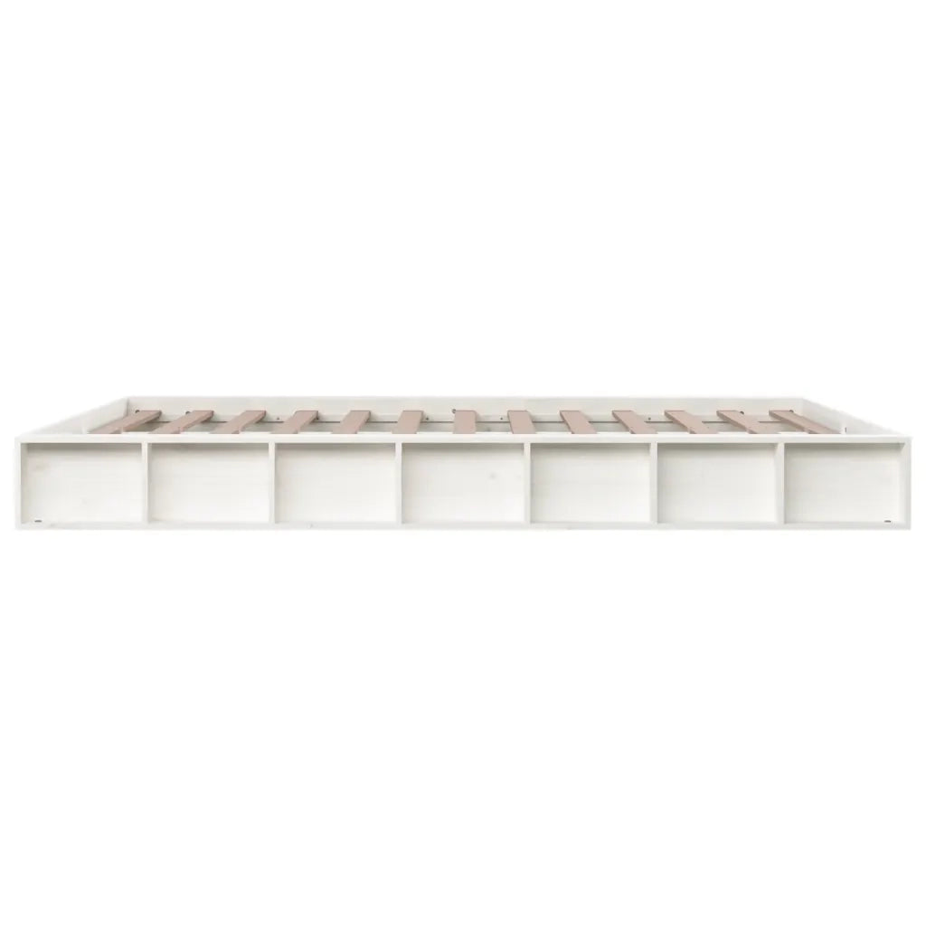 Giroletto Bianco 200x200 cm in Legno Massello