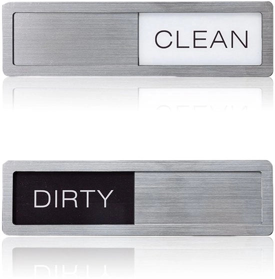 Magnetico per Lavastoviglie - Resistente alle Macchie - Accessori Cucina - Magnetico - Sostenibile - 18,8 x 5 cm - Forte Magnetismo - Piastra per Lavastoviglie