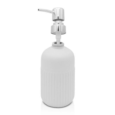 Dispenser sapone da appoggio bianco in ceramica Cup
