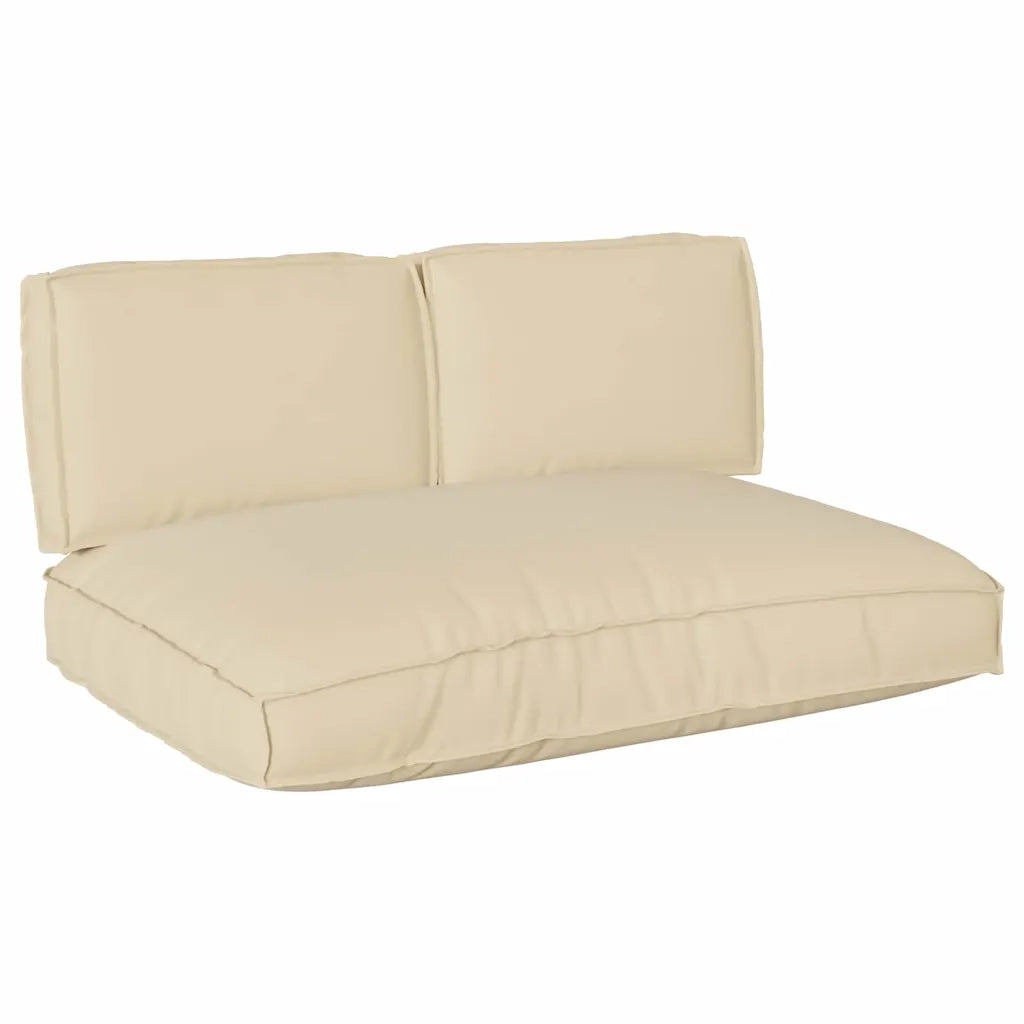 Set di Cuscini 3 pcs Beige Tessuto Oxford 3402132