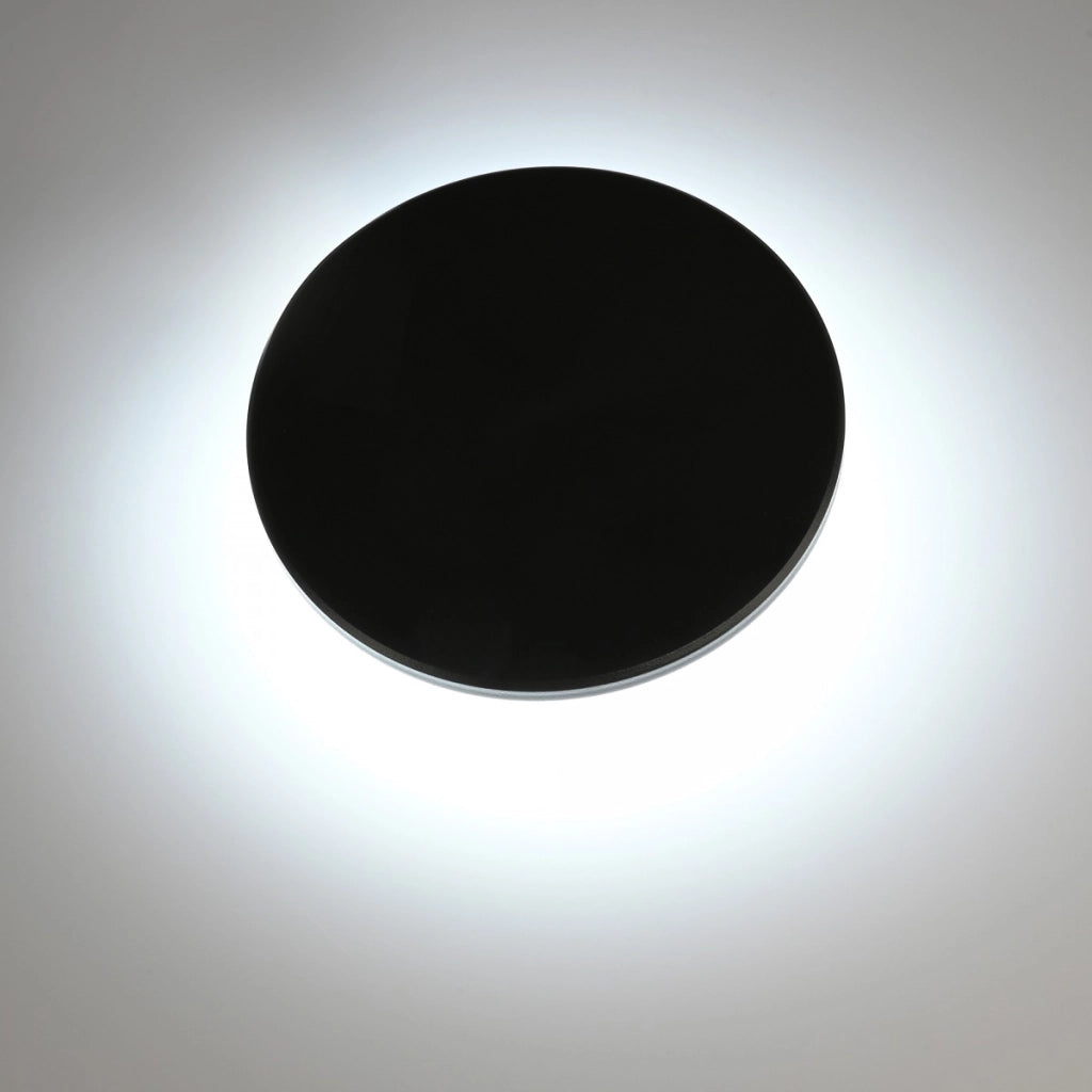 Applique esterna tonda nera Ø18 LED 12W CCT IP65 Videx